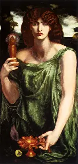 Raphaelite: Mnemosyne, by D G Rossetti