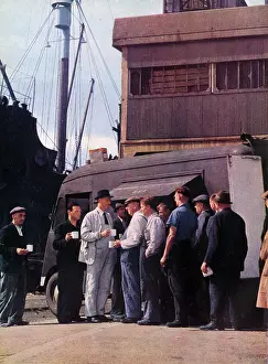 Home Front: A Mobile Canteen at the docks