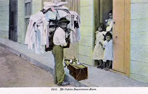 One Man: Mobile Department Store in Cuba