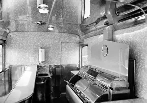 Chip: Mobile fish and chip van, probably 1940s (see