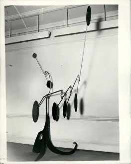 Mobiles: Mobile sculpture by Alexander Calder, London