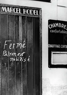 Phrase: Mobilization in France, 1938