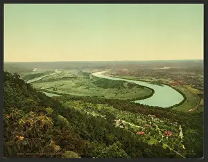 C1902: Moccasin Bend from Lookout Mountain