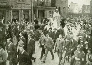 Privileged: Mock funeral with Cambridge University students