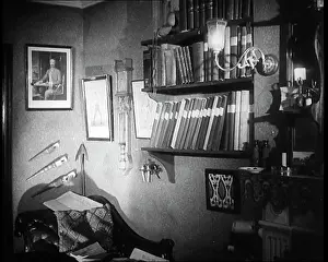 221b: Mock Up Of Sherlock Holmes Apartment At 221B