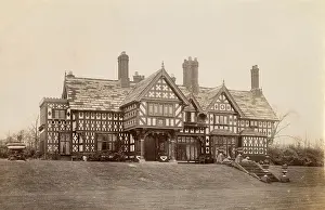 Mock Tudor building, Cheshire
