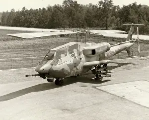 Mock: Mock-up of the Bell YAH-63 Advanced Attack Helicopter