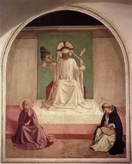 Blindfold: Mocking of Christ, by Fra Angelico and workshop