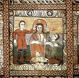 Graubuenden: Mocking of Jesus