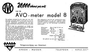 Winder: Model 8 Avo Meter
