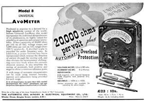 Winder: Model 8 Universal AvoMeter - AVO