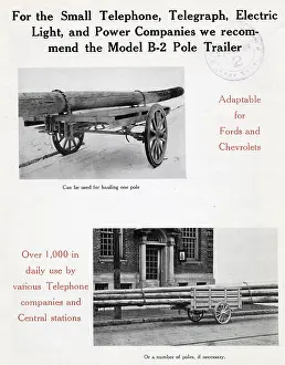 Hauling: Model B-2 Pole Trailer