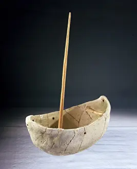 Sumerian: Model of a boat, Sumerian, Eridu