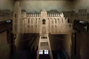 Cathedraloscope: Model, Cathedraloscope, Dol-de-Bretagne, Brittany, France