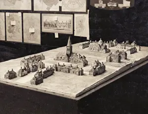 Rawhide Collection: Model of Central Square, Hampstead Garden Suburb