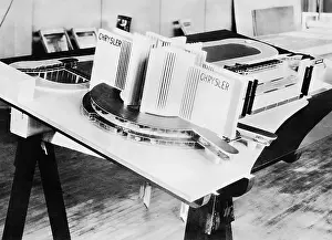 Chrysler: Model of the Chrysler Building for the World Exhibition in C