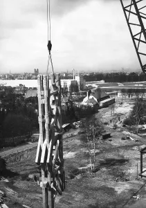 Foam: Model construction of the Congress Hall on