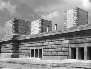 Stadion: Model construction of the German Stadium, 1939