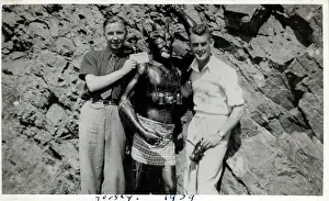 Greve: Model of the Devil at The Devil's Hole, Greve de Lecq, Jerse