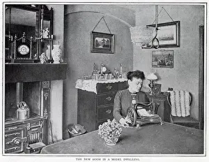 Mantel: Model dwelling of working class 1900