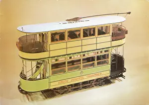 Westinghouse: Model of Electric Car for Erith Council Tramways