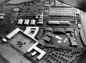 Volk: Model of the exhibition Schaffendes Volk (Productive P