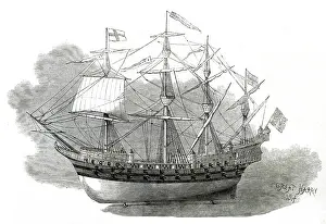 Viiis: Model of the Great Harry of 1514