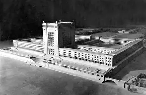 Giesler: Model of the High School by Hermann Giesler