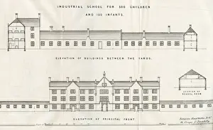 Sampson: Model Industrial School - elevation