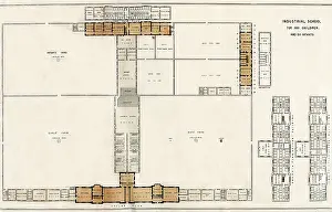Sampson: Model Industrial School - plan