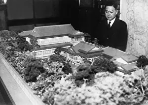 Contribution: Model of the Japanese pavilion, 1937