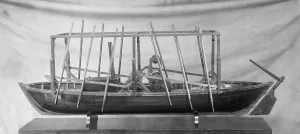 2010 17: Model of John Fitch's steamboat the first ?