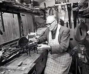 Chevis: Model maker Mr Currie