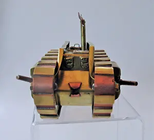 Hatches: Model - Mark V WWI male tank with semaphore device