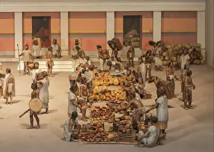Inah: Model, Museo Nacional de Antropologia, Mexico City, Mexico