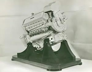 Deltic: Model Napier Deltic engine