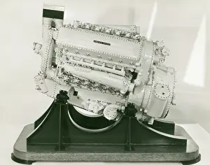 Deltic: Model Napier Deltic engine