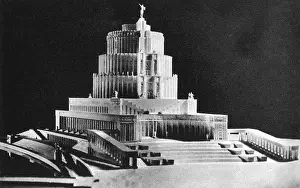 Iofan: Model of the Palace of the Soviets, unbuilt design