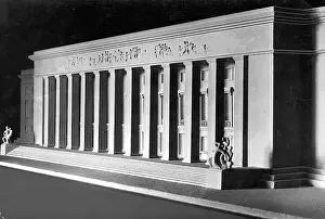 Giesler: Model of the planned Odeon