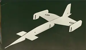 Supersonic: Model of the proposed Avro 730 supersonic bomber