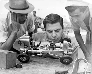 Quiff: MODEL RACING CAR
