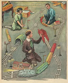 Railway: MODEL RAILWAY PLAYING