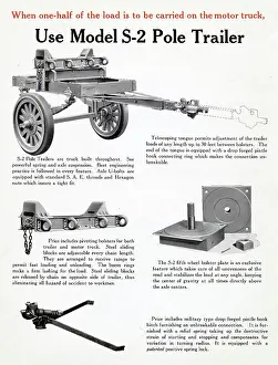 Hauling: Model S-2 Pole Trailer and accessories