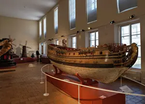 Charente: Model ship, Musee National de la Marine, Rochefort, France