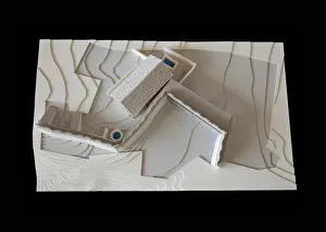 Gauls: Model showing the evolution of the West gate of