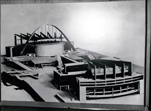 Corbusier: Model of Soviet Palace, Moscow, by Le Corbusier