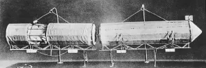 Fasten: Model of the steerable air-cruising train of Graf von Zepp