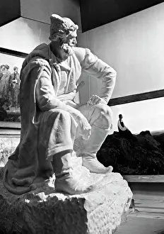 Razin: Model of Stenka Razin sculpture