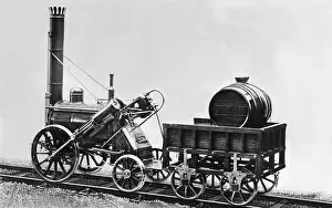 Stephenson: Model train, 1829