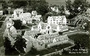Glos: Model Village, Bourton-on-the-Water, Gloucestershire